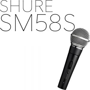Shure SM58S 스위치디자인 | 정식수입품