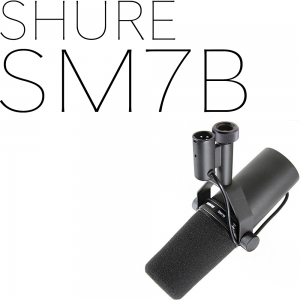 Shure SM7B | 라디오방송용 보컬마이크  | 정식수입품