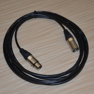 Canare L-4E5AT + Neutrik NC3MXX - NC3FXX 1.5m Cable 케이블