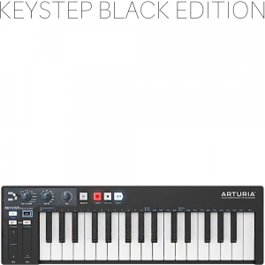 Arturia Keystep Black Edition | 정식수입품 | 아날로그랩/ Ableton Live Lite/ CV Gate용 3개 케이블증정 | CubasePro마우스패드증정