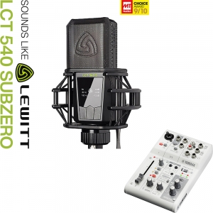 Lewitt Audio LCT540SubZero + Yamaha AG03MK2 | 정식수입품