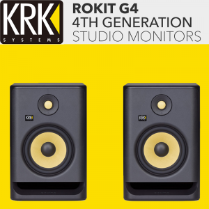 KRK ROKIT5 G4 Studio Monitor | 220V 정식수입품 | 1조2개 | 리뷰포함
