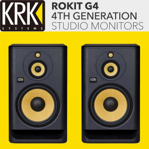 KRK ROKIT103 G4 Powered Studio Monitor | 220V정식수입품 | 1조2개