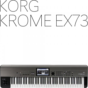KORG KROME EX73 뮤직워크스테이션 | 220V정식수입품