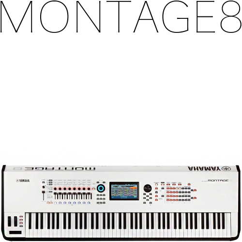 Yamaha Montage8 White 몽타지8 | 정식수입품