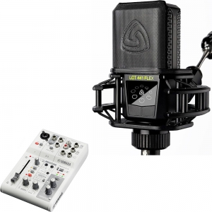LEWITT Audio LCT441FLEX + Yamaha AG03MK2 정식수입품 팝필터증정