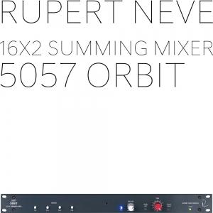 루퍼트니브 RupertNeve Designs 5057 ORBIT Summing Mixer 서밍믹서 올빗 | 220V정식수입품