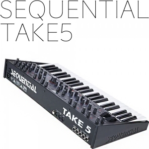 Sequential TAKE5 | 시퀀셜 테이크파이브 | 220V 정식수입품. 건반커버. ClarkWire FF220 1.5m TRS 케이블증정 | 리뷰포함