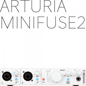증정이벤트| Arturia MiniFuse2 White 미니퓨즈2 하얀색 | 정식수입품 | 리뷰포함 | V Collection8 증정. 한정수량