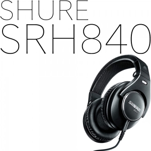 Shure SRH840 | 모니터헤드폰 | 정식수입품