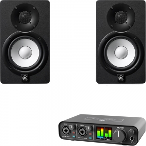 MOTU M2 USB오디오인터페이스 + HS5 1조2개 | MICtech TRS-XLR 1.5m포함 | CubasePro 마우스패드 증정 | 220V정식수입품
