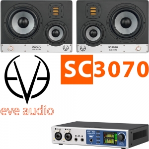 RME Fireface UCX2 UCXII + EVEaudio SC3070 1조2개 | 220v정식수입품
