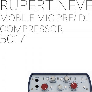 루퍼트니브 RupertNeve Designs 5017 휴대용 마이크프리/ D.I./ 컴프 | 220V정식수입품