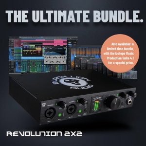 블랙라이언 레볼루션 Black Lion Audio Revolution 2x2 | 정식수입품 | *iZotope Music Production Suite5 (1,200,000원 번들패키지 포함) 한정수량
