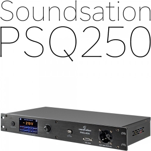 Soundsation PSQ250 8채널 디지털 순차전원공급기 터치스크린제어설계 220V정식수입품 리뷰포함