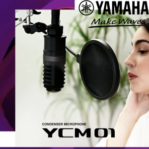 Yamaha 야마하 YCM01 콘덴서마이크 고급진검정색 | 정식수입품