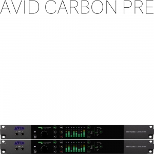 아비드 프로툴스 Avid ProTools 카본 프리 Carbon Pre x 2개 | 16채널 AVB