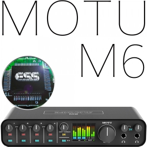 MOTU M6 6채널입력 x 4채널출력 USB-C 오디오인터페이스 | 220V정식수입품 리뷰포함