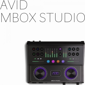 아비드 AVID 엠박스스튜디오 MBOX Studio | Protools Studio 소프트웨어1년구독, USBC2.0 | 정식수입품 입고예정