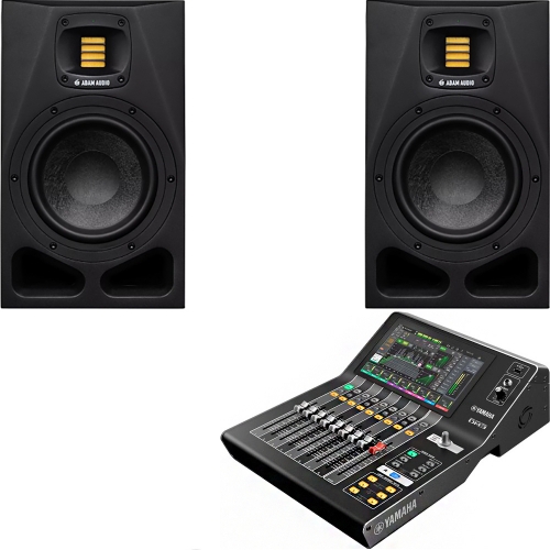 Yamaha DM3 DM3s + ADAM Audio A7V 1조2개 MICtech XLR 3m 2개 포함 정식수입품