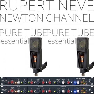 루퍼트니브 RupertNeve NEWTON CHANNEL 뉴튼채널 x2개 + LewittAudio PureTube x2개 220V정식수입품 리뷰포함