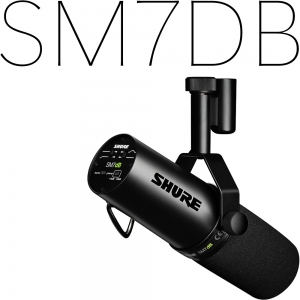 Shure SM7dB Active Dynamic Microphone | 정식수입품