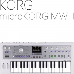 Korg microKORG White 220V정식수입품 건반커버 1.5m 케이블증정
