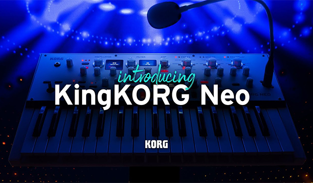 kingkorg NEO 11년만에 돌아온 킹코르그. 네오와 함께 최신음악을 생산하세요!