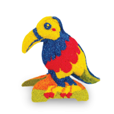 Ball clay Bird-Toucan