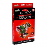 3D Colorables - Fantastic Dragon