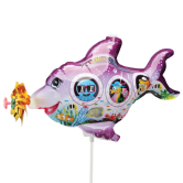 Pinwheel balloon-Dolphin