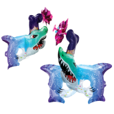 Pinwheel mask balloon-Shark