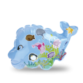 Balloon sticker Dolphin-Sky blue