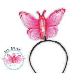Hair band balloon-Butterfly(pink)